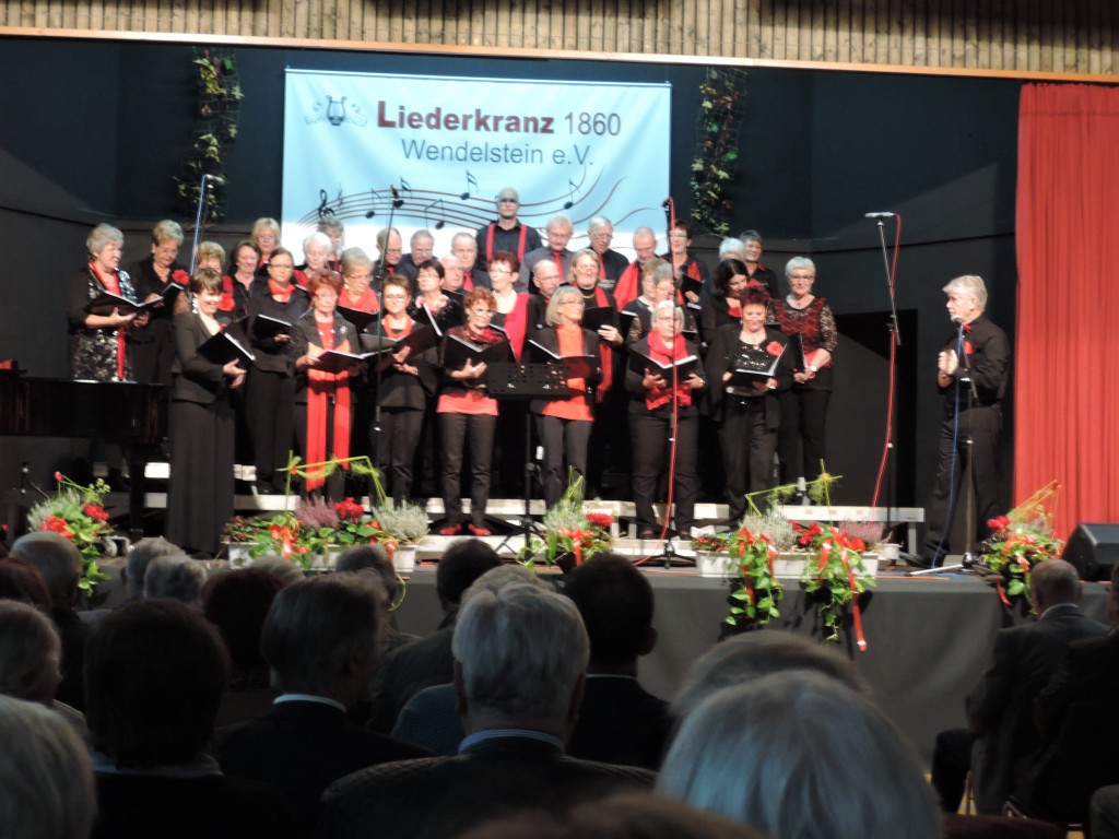  Veranstalter des Sängertages der gemischte Chor Liederkranz Wendelstein 
