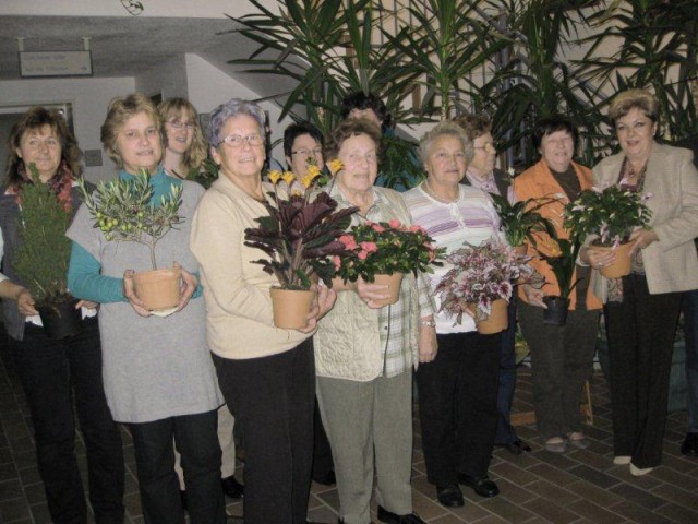  . Preisträges des Blumenschmuckwettbewerbes 2011 